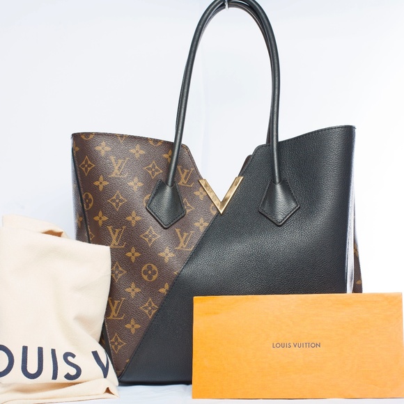 Louis Vuitton Handbags - Authentic Louis Vuitton Monogram Canvas Kimono MM Noir Tote